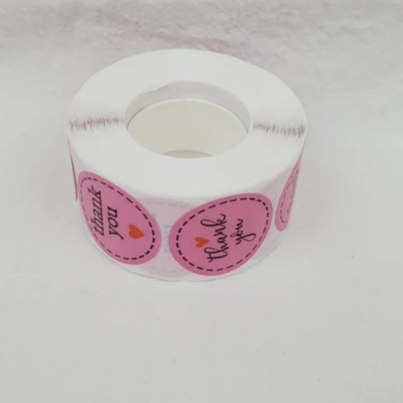 500 Pieces Roll Thank You Sealing Sticker - Picture 3 of 5